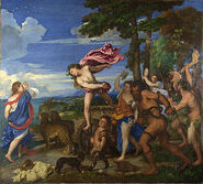 Titian Bacchus & Ariadne