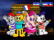 The Preschool Gang in France (JumpStart Around the World)