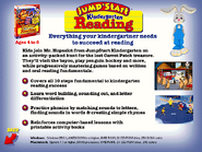 JumpStart Kindergarten Reading promo screen