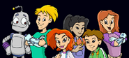 Promotional artwork featuring the main characters