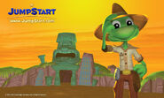 CJ on a JumpStart wallpaper