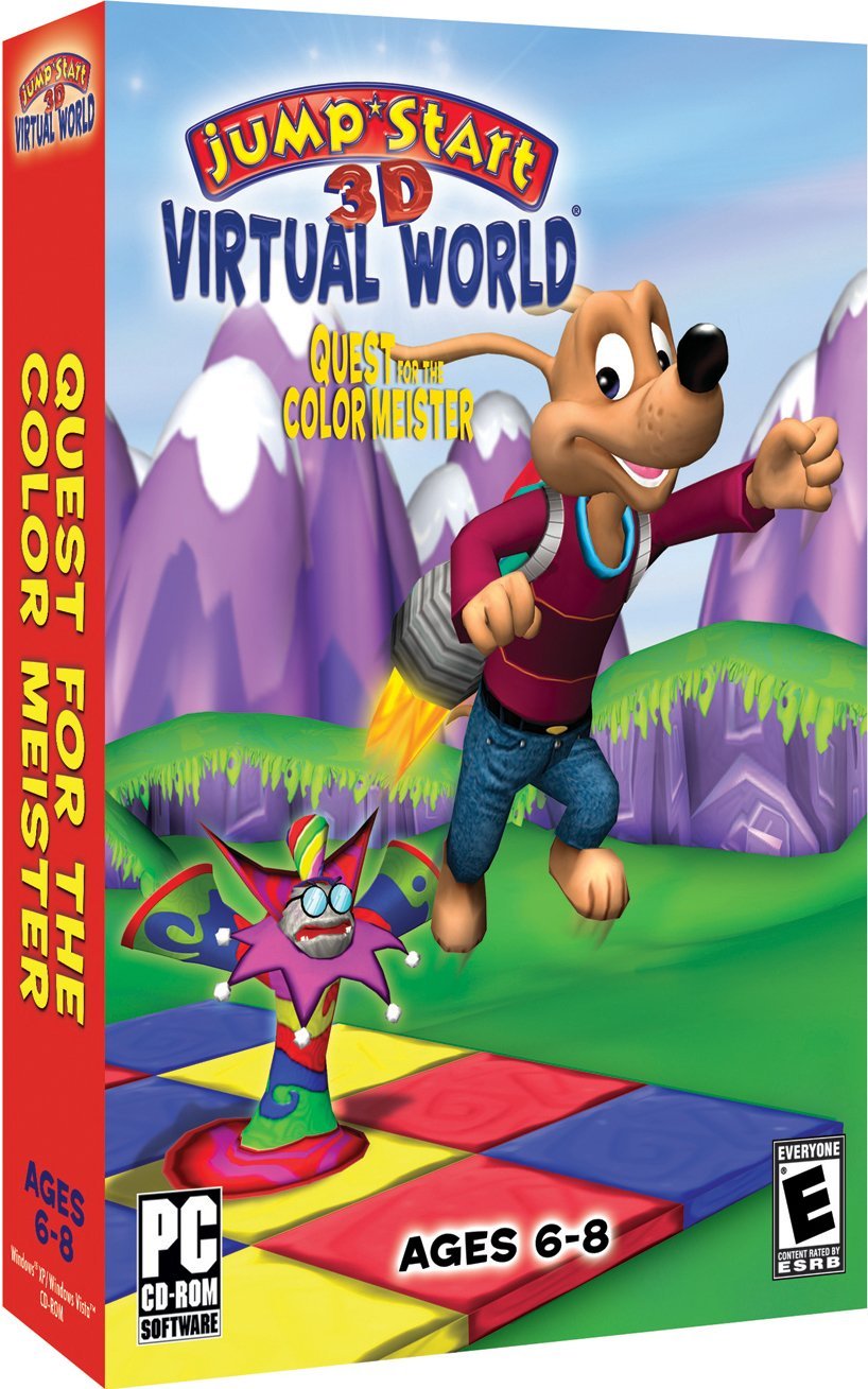 JumpStart 3D Virtual World: The Legend of Grizzly McGuffin, No, Jewel Case  Packing