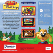 The back of the cover used in the JumpStart Ready to Learn System bundle