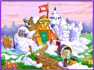 Early 2000s promotional artwork of Pierre's house