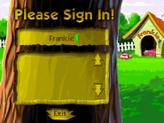 Sign-in Screen