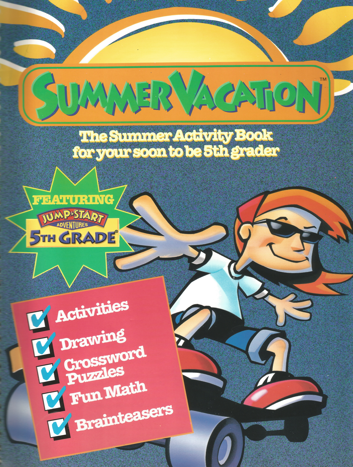 JumpStart Summer Vacation Activity Book for 5th Grade | JumpStart Wiki