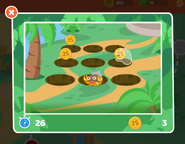 A bonus minigame in which the objective is to grab coins and avoid crabs