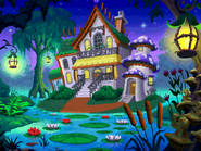 Frog Manor (CJ's house) as seen in JumpStart Advanced 2nd Grade