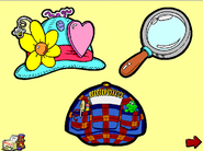 Printable Hat, Magnifying Glass & Bag