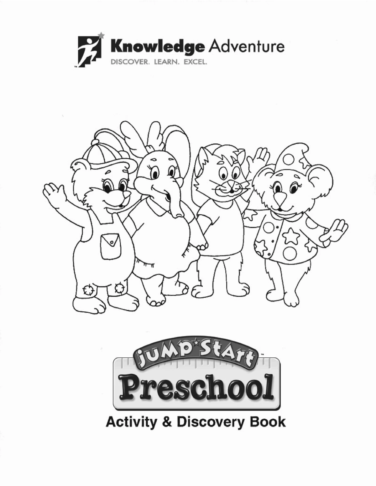 JumpStart Preschool (1998)/Printable workbook JumpStart Wiki Fandom