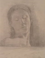 Odilon Redon Closed Eyes