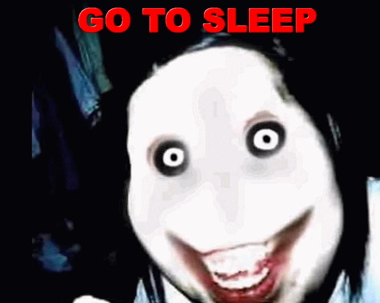 Go To Sleep (a Jeff the killer creepypasta poem)