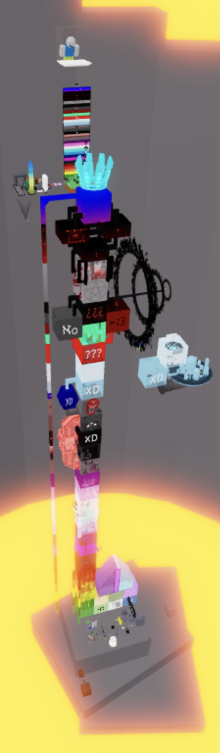 Obelisk Of Impossible Difficulty Chart Jtoh S Joke Towers Wiki Fandom - roblox playbackspeed without changing pitch