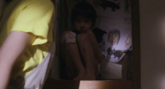 Rika discovers Toshio inside the closet.
