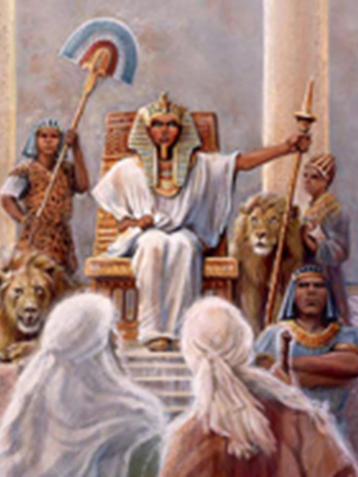 which pharaoh raised moses