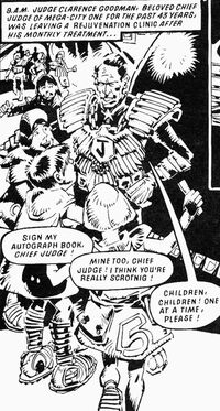 Goodman and small children