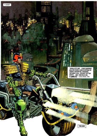 Mega-City One Twilight Last Gleaming