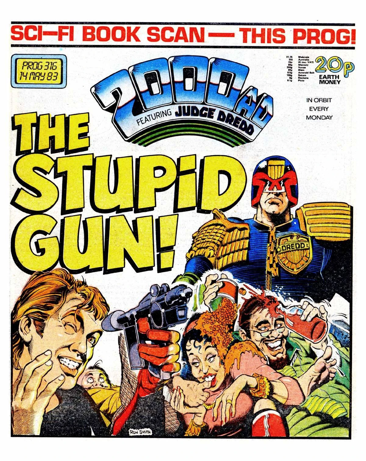 Judge Dredd: 'The Stupid Gun!' | Judge Dredd Wiki | Fandom