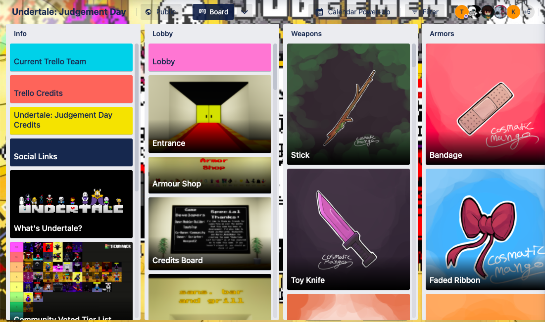 Undetale Judgement Day (Trello), Undertale: Judgement Day (Roblox) Wiki