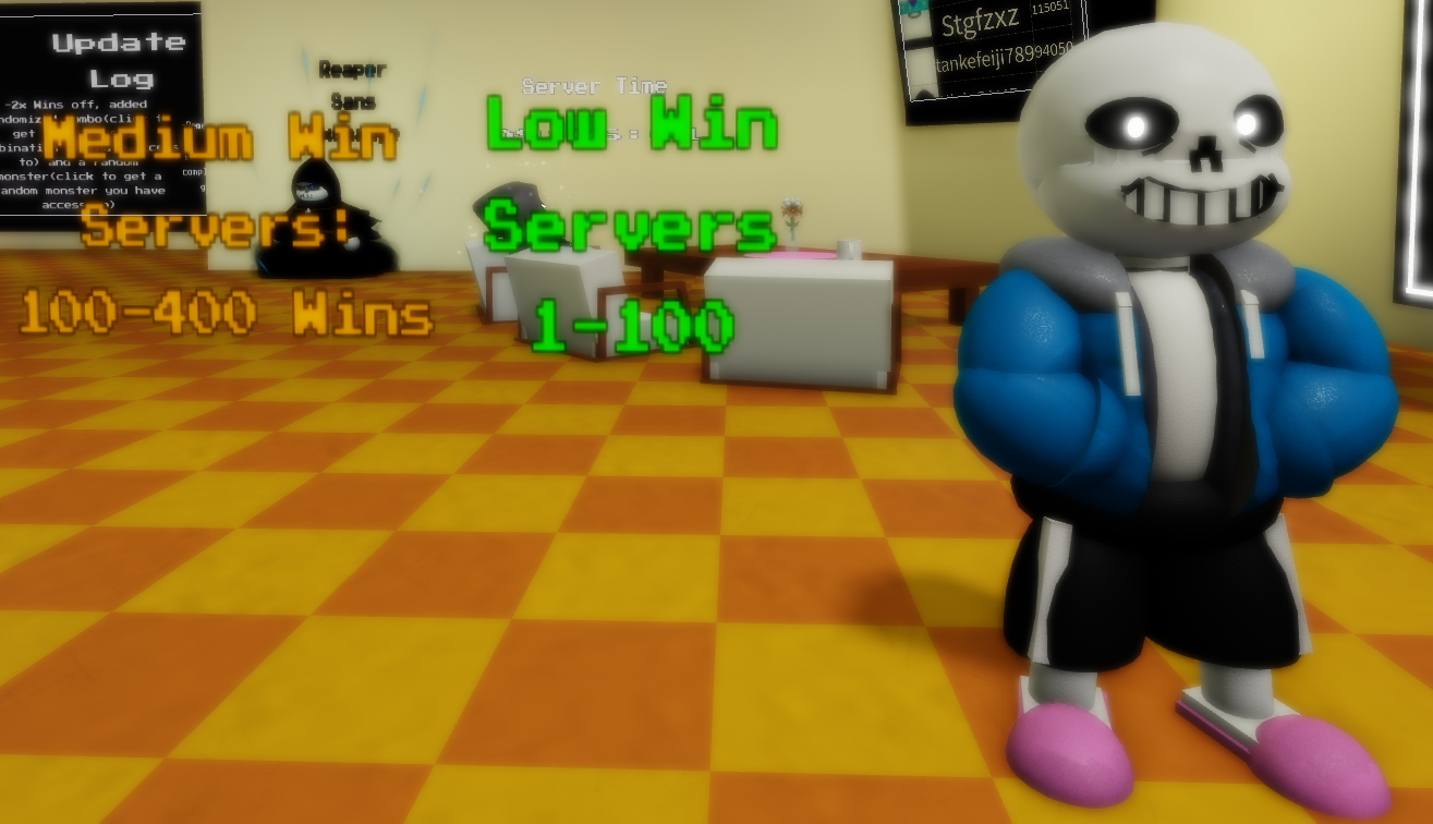 You defeat Reaper sans! - Roblox