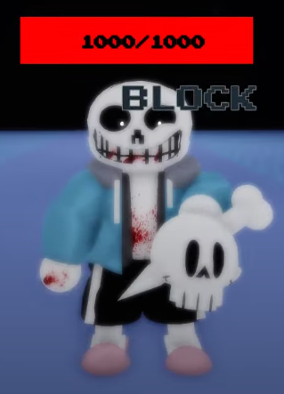 Horrorsans Clay Figurine 