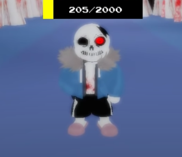 Defeated Assured Prey Horror Sans - Roblox