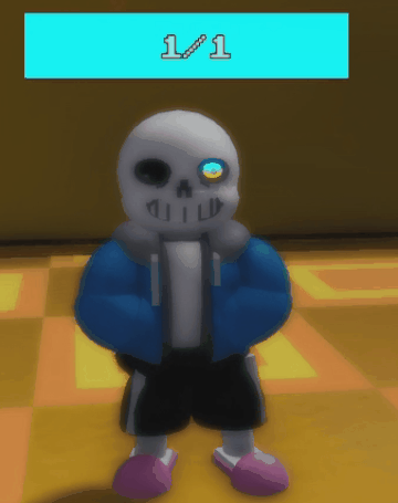 You Have Defeated Blue Screen Sans! - Roblox