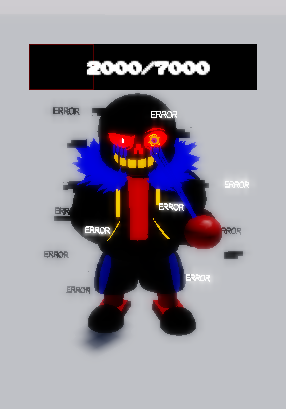 Killer Sans Rework [Showcase] [Unknown Battle Simulator] 