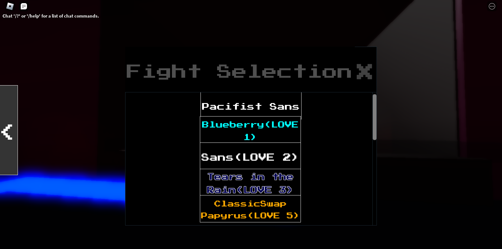 Dusttrust Sans Fight Chat & Play