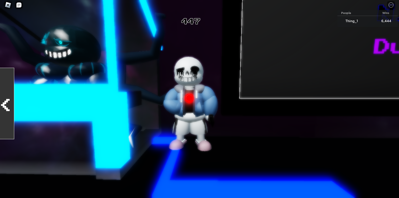 Killer Sans Phase 2 ( Roblox Judgement Day Singleplayer) 