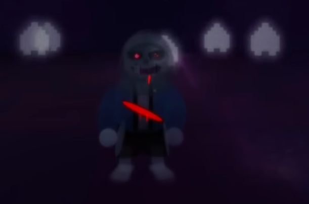 You beat dust tale sans - Roblox