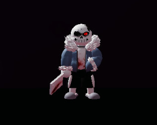 Defeated Assured Prey Horror Sans - Roblox