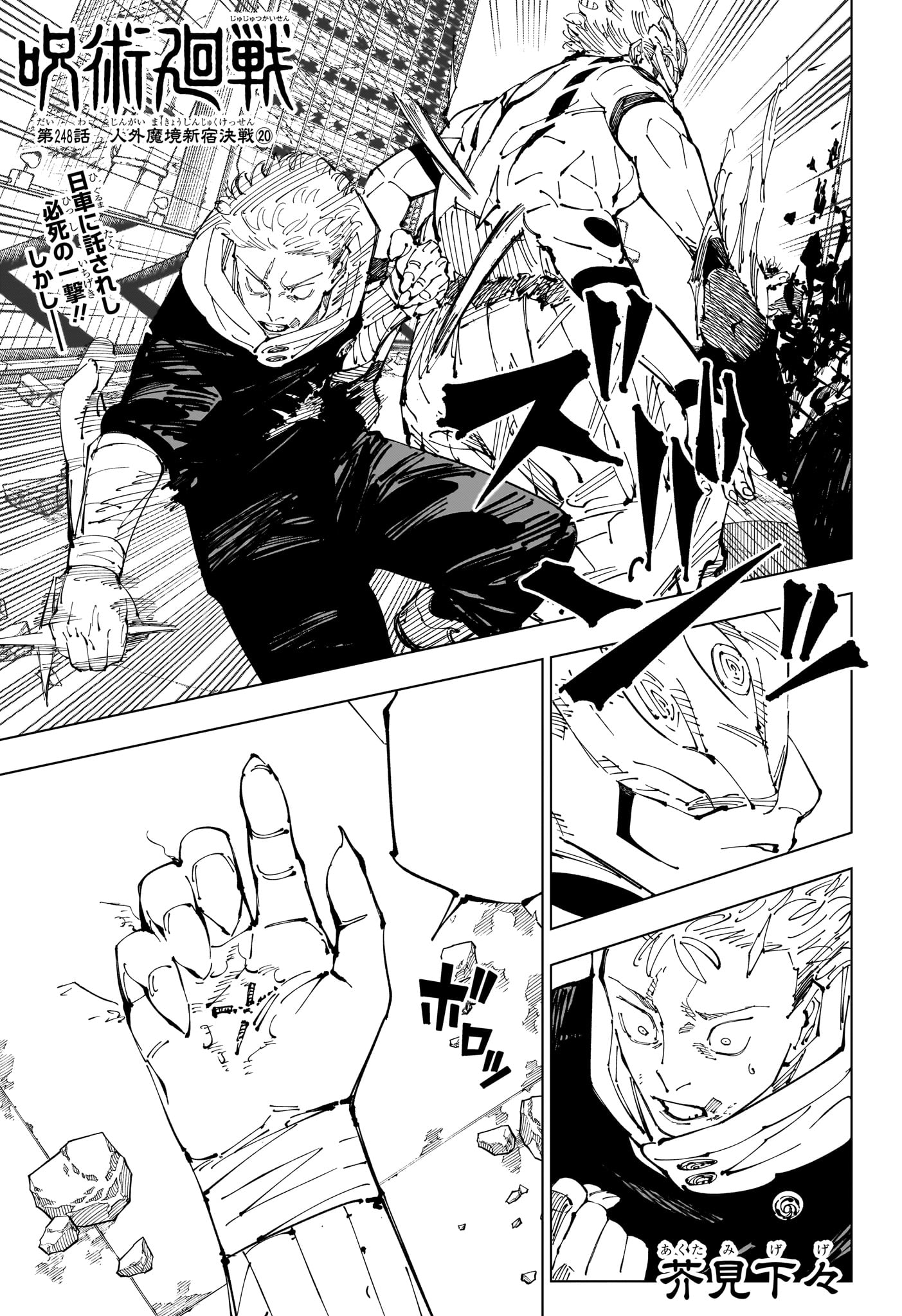 Chapter 248 | Jujutsu Kaisen Wiki | Fandom