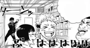 Yuji makes fun of the student council president