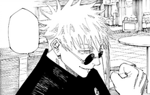 Satoru Gojo satisfied
