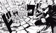 Jogo arrogantly challenges the mighty Satoru Gojo.