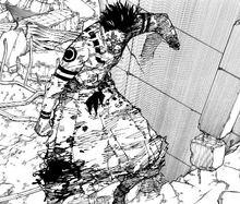 Sukuna injured by Purple