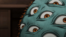 Geto absorbing a curse from a victim (Anime)