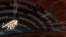 Toji exorcises Rainbow Dragon (Anime)