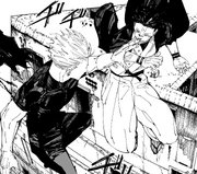 Sukuna confronts Satoru Gojo