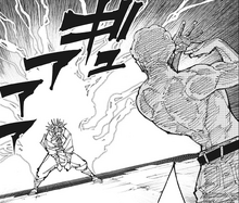 Kashimo's electrified cursed energy