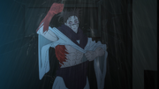 Choso reveals he protected himself with hardened blood.