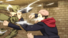 Yuji Itadori vs. Grasshopper Curse (Anime)