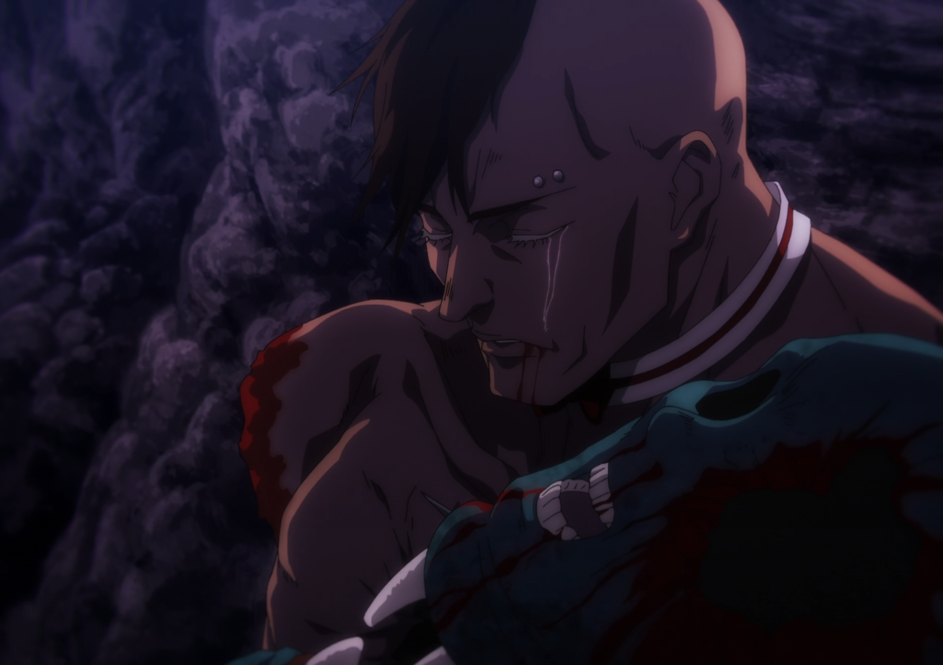 O avô do Itadori morre. #jjk #jjkdublado #jujutsukaisen #jujutsukaisen