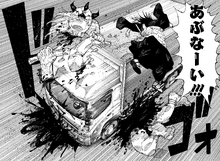 Akuro-o Otake ran over