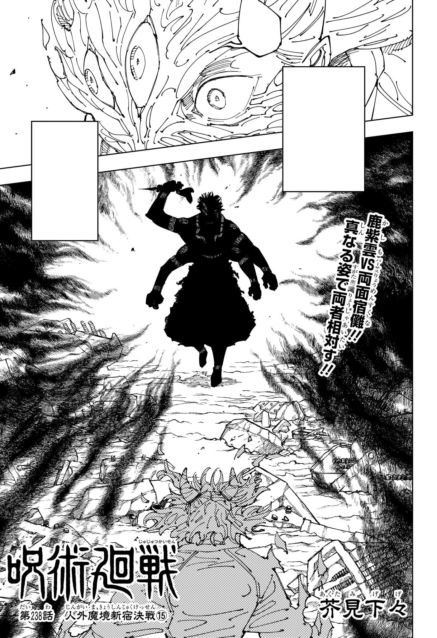 Jujutsu Kaisen Capítulo 238 - Manga Online