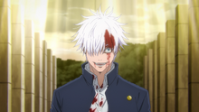 Satoru returns to confront Toji (Anime)