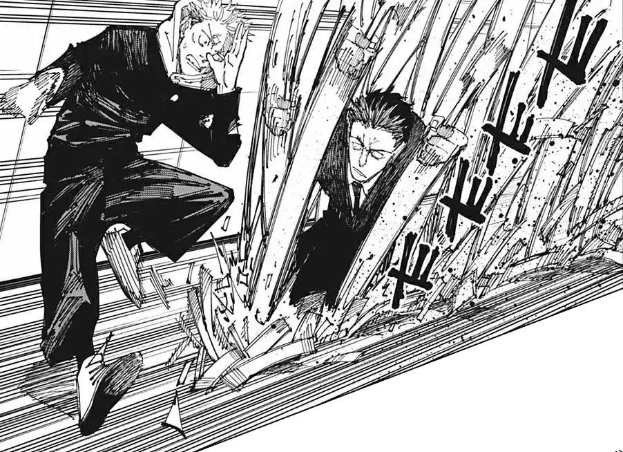 Higuruma Hiromi With Executioner's Sword Jujutsu Kaisen Manga Ep