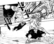 Sukuna vs. Mahoraga.