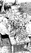 Choso recalls a memory of an event that never happened.